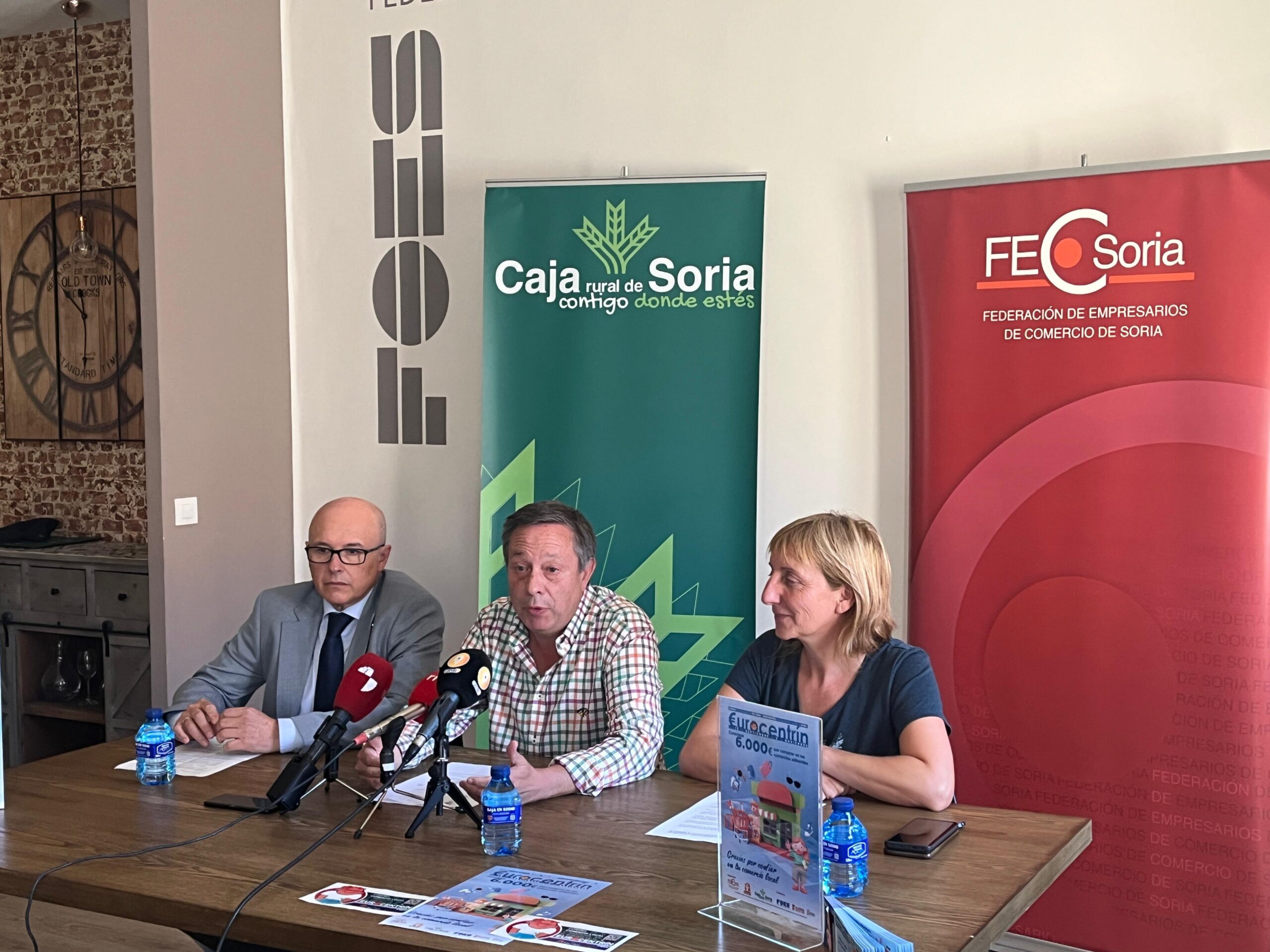 Imagen de la rueda de prensa de la presentación del Eurocentrín 2025